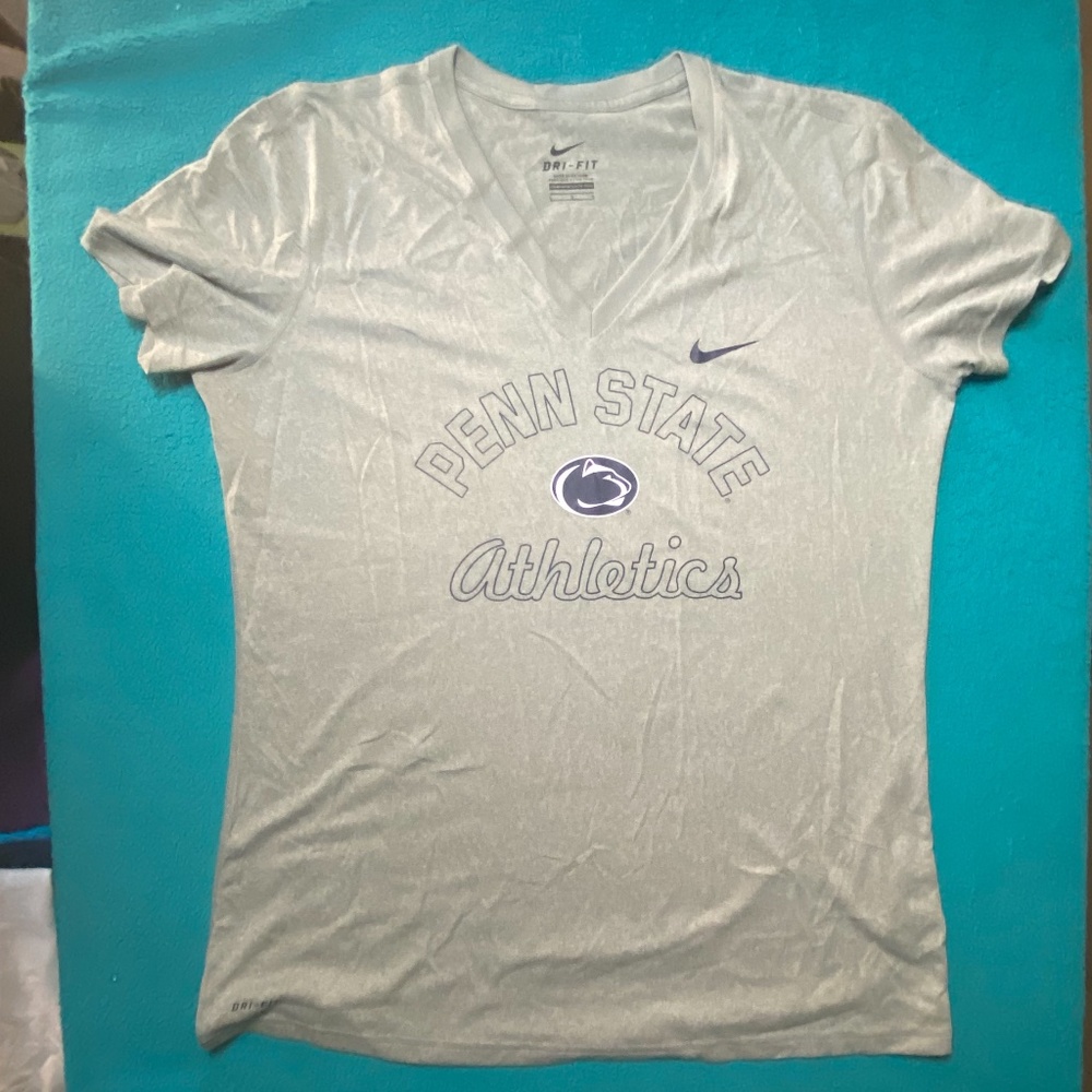 Penn State Grey Nike Dry-Fit Shirt